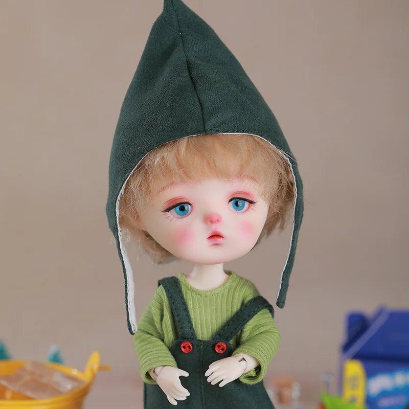 

Authentic Shuga Fairy 1/8bjd Men's 18cm Kuma Kuma SD White Biscuits Premium Resin Joint Mini Doll Full Set Trendy Play Customiz