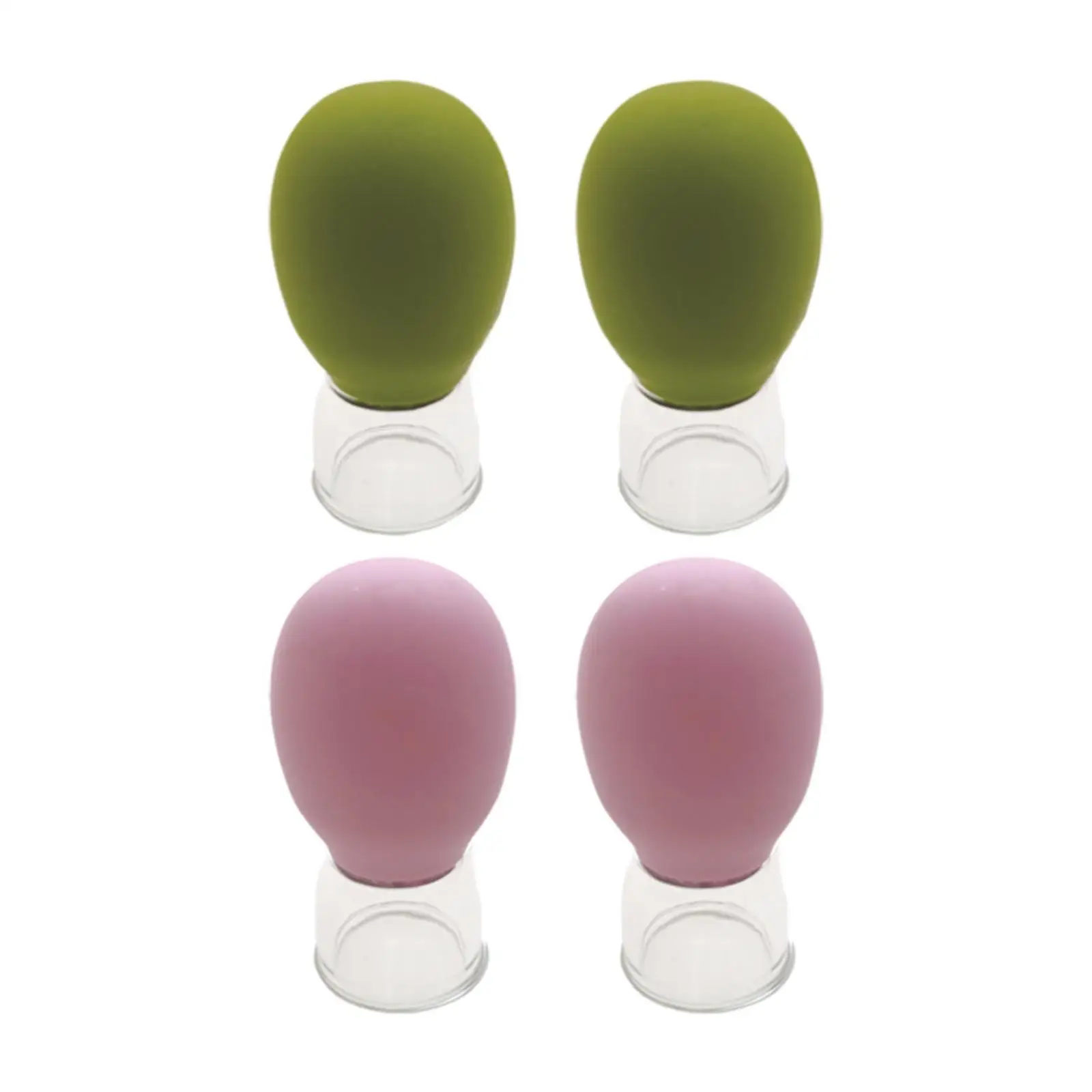 

4Pcs Facial Cupping Set Vacuum Suction Face Body Eyes Massage Cupping Cups