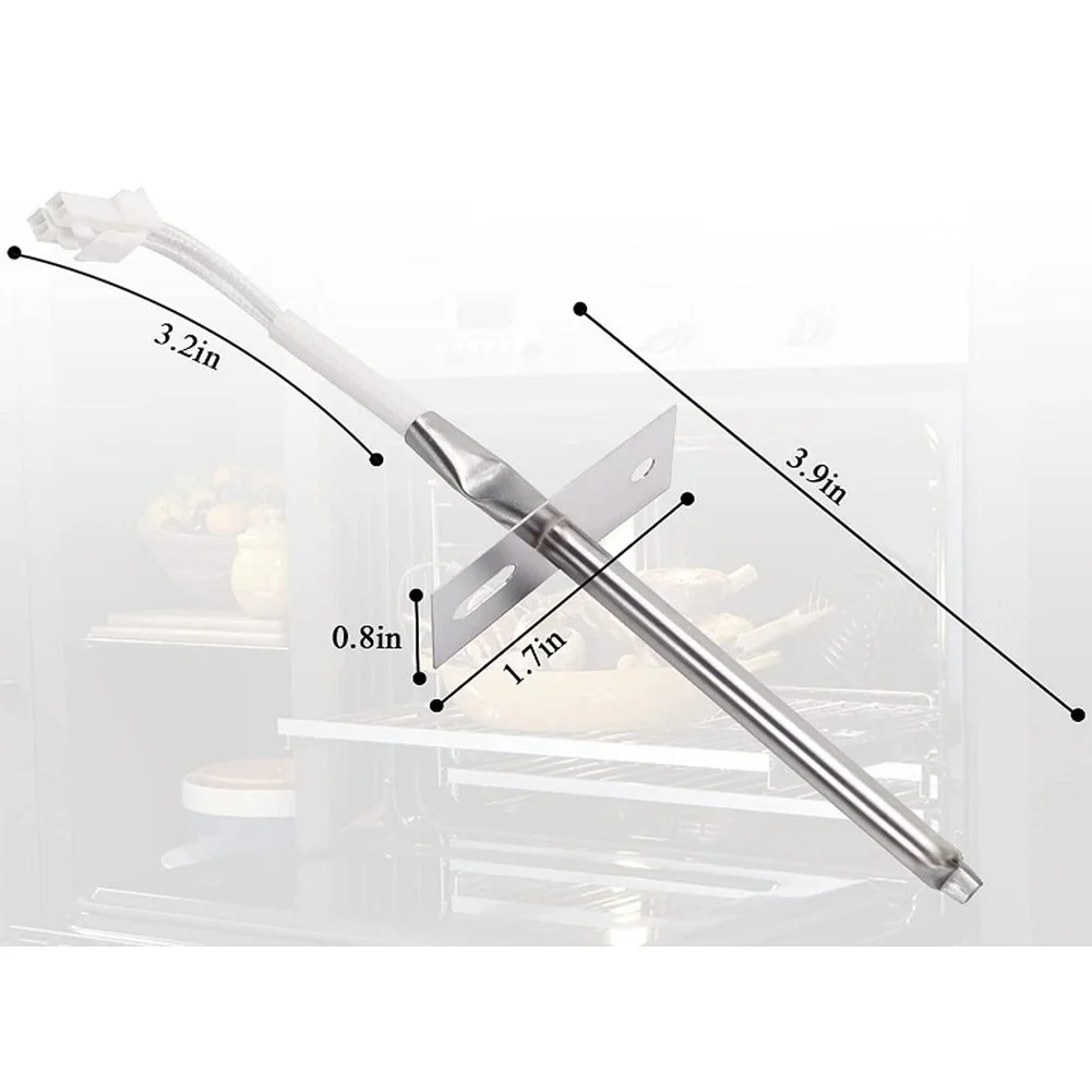 DG32-00002B Thermistor-Based Oven Temperature Sensor for For samsung Range Replacement with 12 5 2cm Dimensions and Metal Build