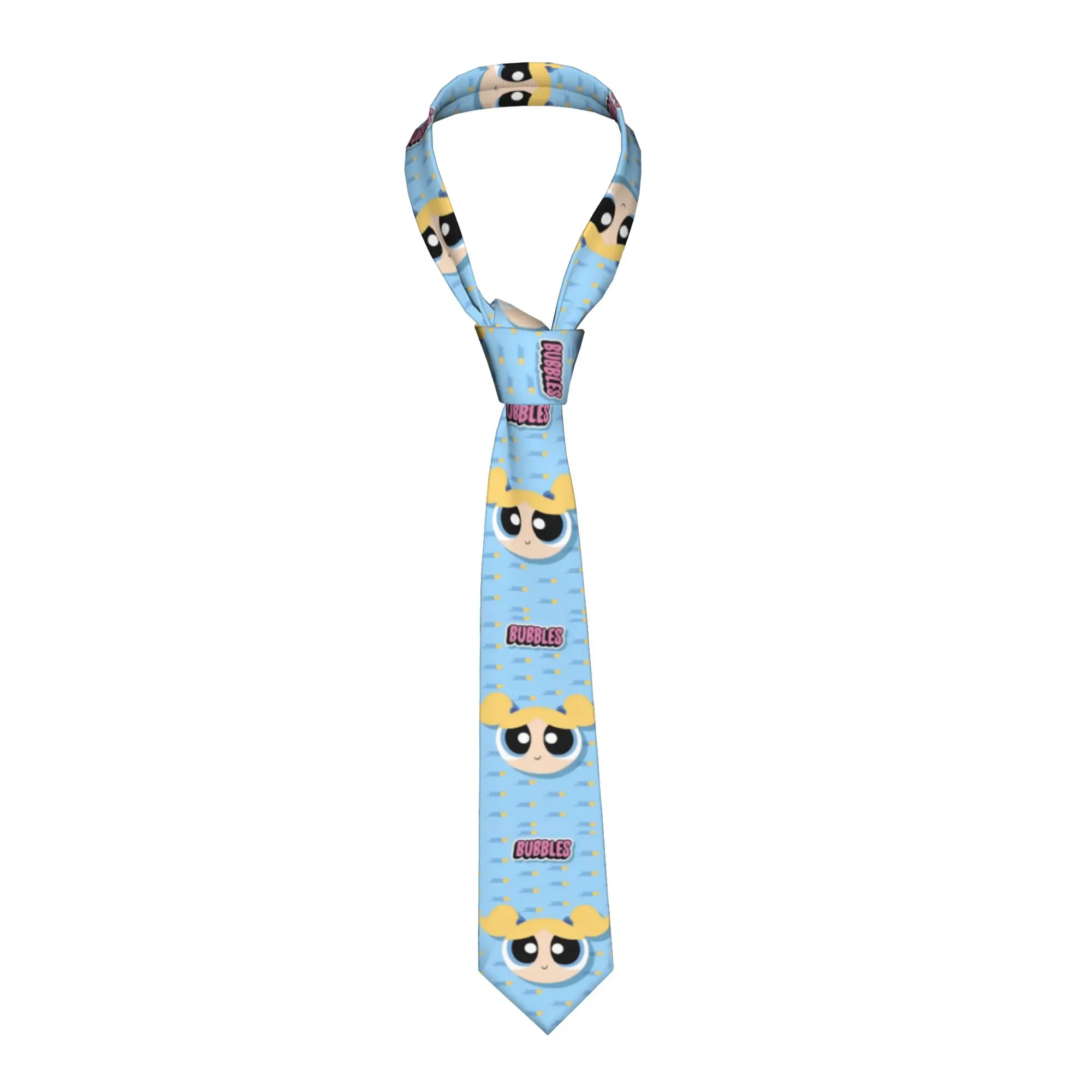 Whoopass Girls Bubbles Neckties Unisex 8 cm Skinny  Narrow Neck Tie  for Mens Daily Wear Gravatas Wedding Accessories Office