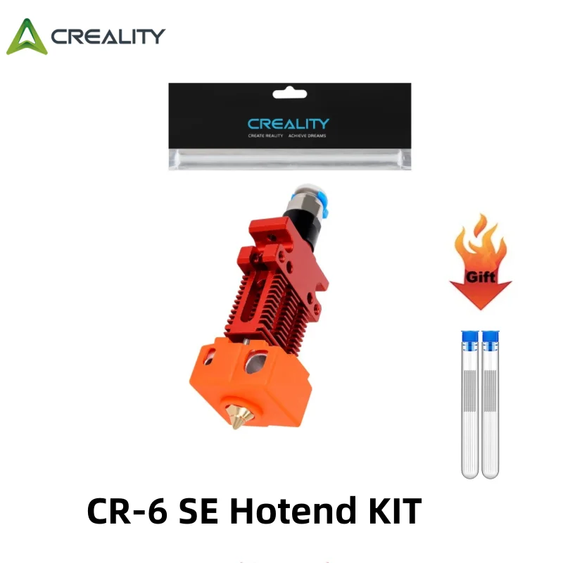

Creality Official CR-6 SE Hotend J-head Kit All Metal Extruder Assembled Kit 3D Print Parts For Ender 3 CR5 PRO Silicone Case