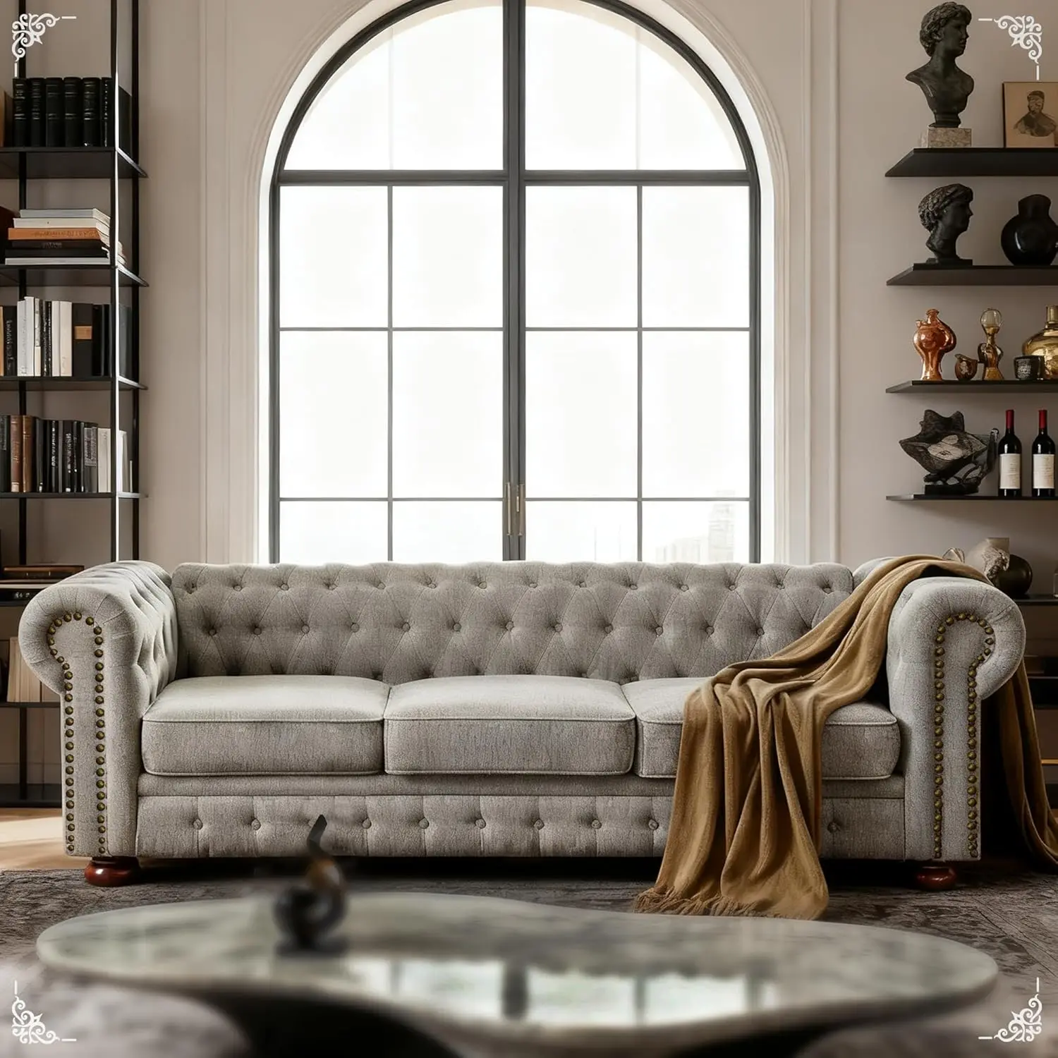 89" Chesterfield So…