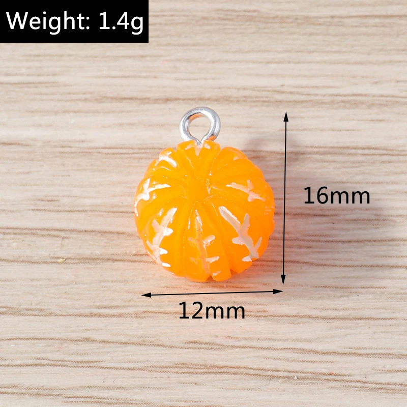 Tusember 10 Stück niedliche Frucht-Cartoon-Erdbeer-Charms für handgefertigte Ohrringe, Armbänder, Halsketten, Schmuckherstellung, Zubehör – Detail 19