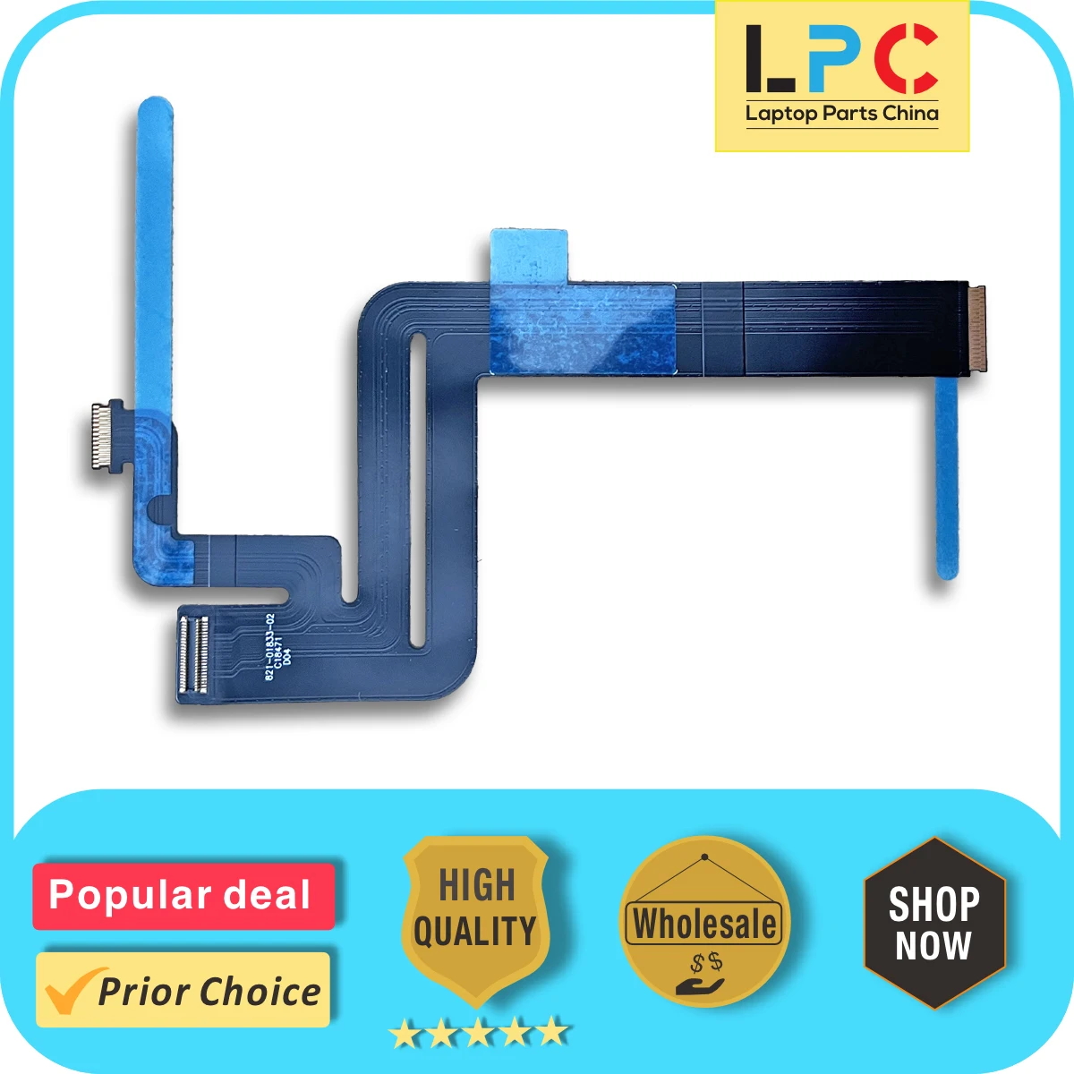 A1932 Trackpad Touchpad Cable 821-01833-02 For Apple MacBook Air A1932 2018 2019 Trackpad Touchpad Flex Cable New