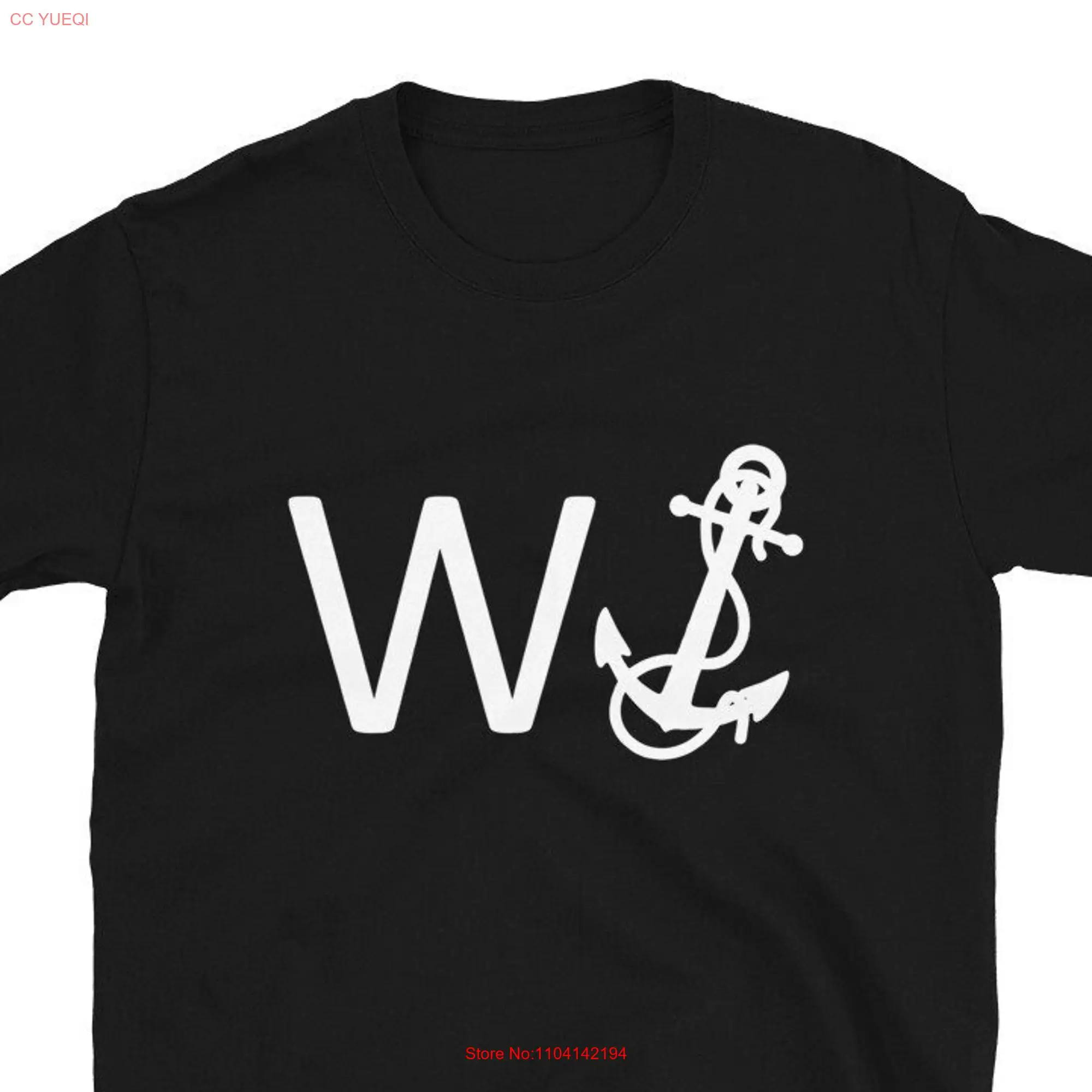 W'anchor Wanker Funny Dark Humour Joke Friend T Shirt long or short sleeves