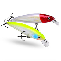 1pcs 16cm 40g Minnow Fishing Lure Nosiy in the water Hard Bait Crankbait Lure Trolling Carp Artificial Baits Tackle