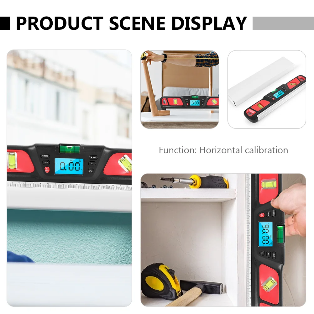 Outil de Mesure Horizontale Électronique de Haute Précision, Niveau Rétro4.2, Face d'Image