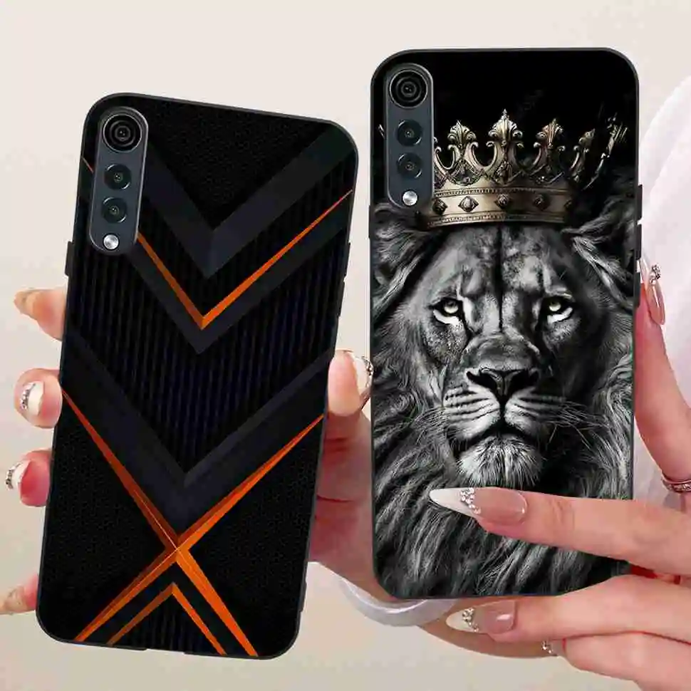 New Beautiful Patterns For LG Velvet 4G LMG910EMW Case Silicone TPU Black Cover For LG velvet 5G Velvet 5G UW 6.8" Bumper Shell view 6