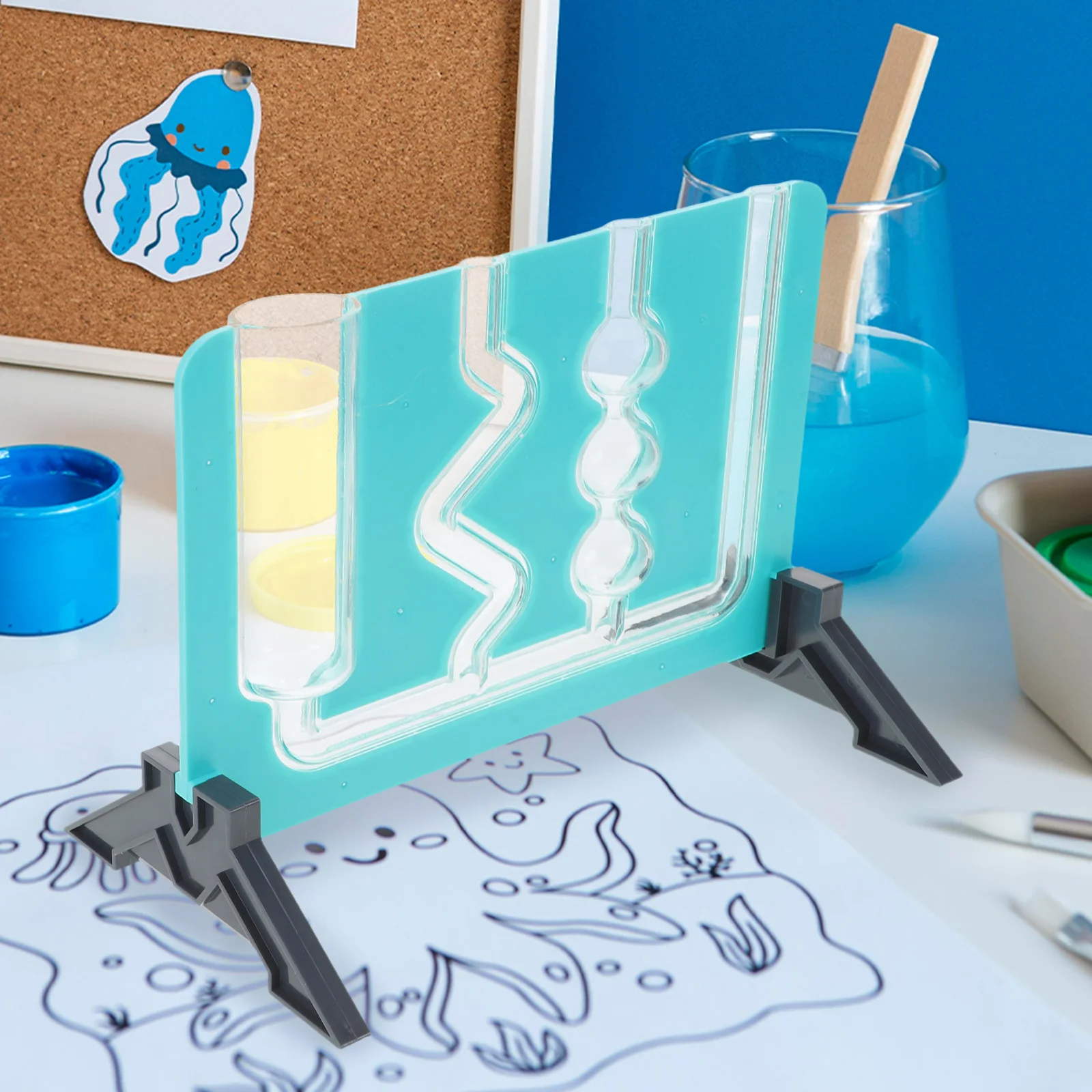 

High Precision Fluid Mechanics Demonstrator for Velocity Lessons Transparent Pressure Experiment Equipment High School Physics