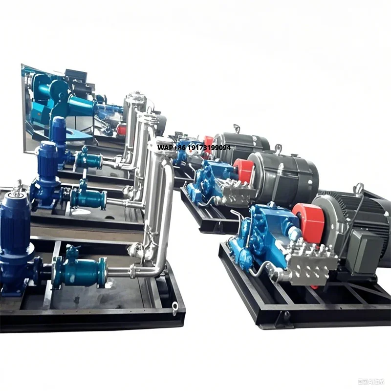 High Pressure Triple Plunger Pump Stainless Steel  High Pressure Pump for Reverse Osmosis Super Dual