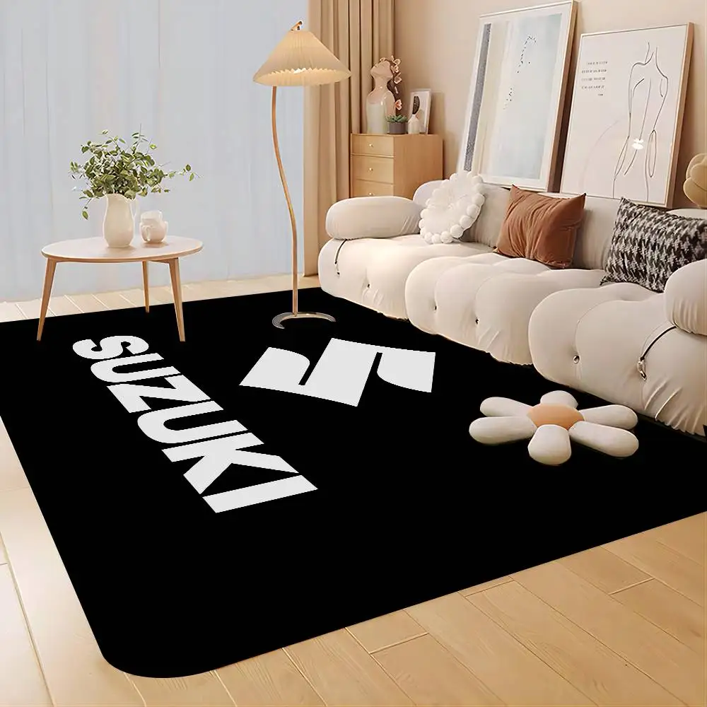 S-Suzukis Kitchen Mat Nordic Style Bedroom Living Room Doormat Home Balcony Anti-Slip Welcome Rug