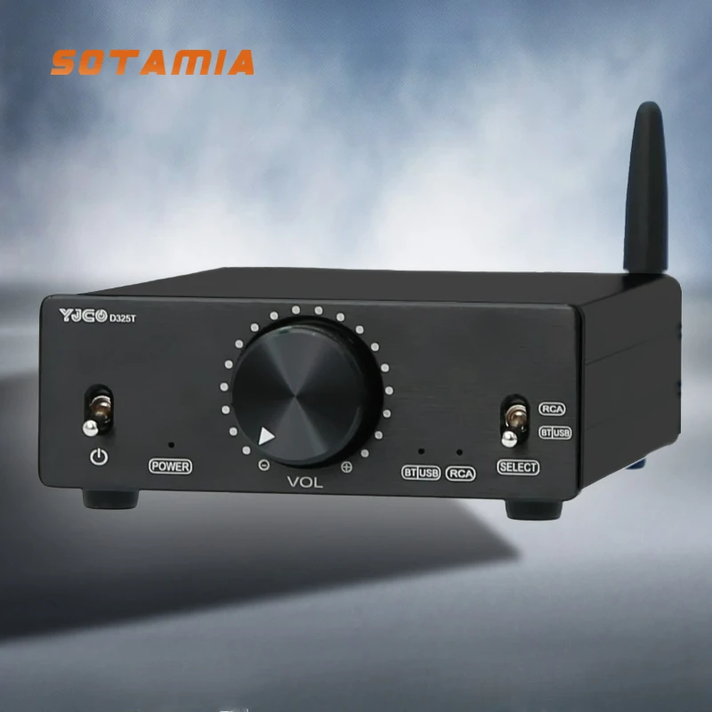 

SOTAMIA TPA3255 USB Bluetooth 5.4 Усилитель мощности 300 Вт * 2 2,0 Мощный двухканальный цифровой аудио динамик HFII Домашний усилитель
