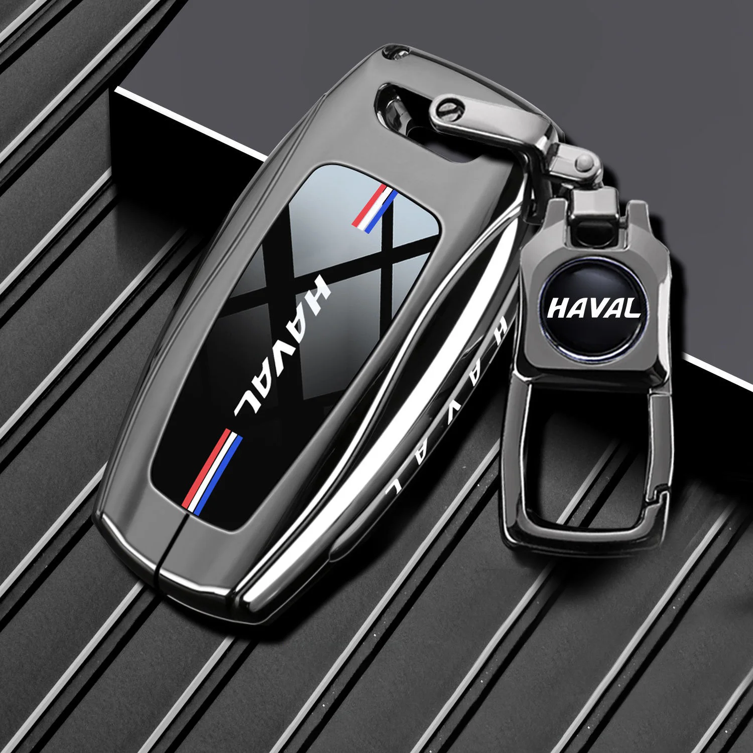 Car Key Case for Great Wall Haval Hover Jolion H1 H6 Coupe H7 H4 H9 F5 F7 F7X F7H H2S Dargo Remote Cover Shell Keychain Fob