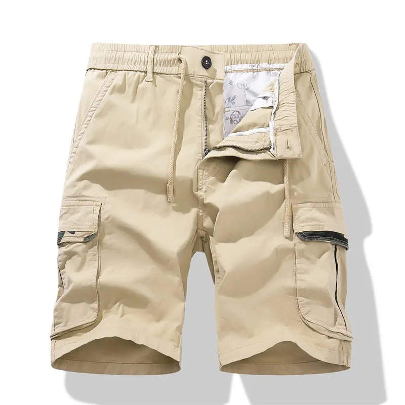

Men's Cargo Shorts Trendy Loose Casual 5 Inch Shorts Korean Style Summer Outdoor Wear