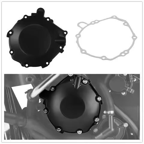 Black Left Engine Stator Cover Crankcase For Honda CB1000R 2011-2024 CBR1000RR 2004-2007 Motorcycle Accessories