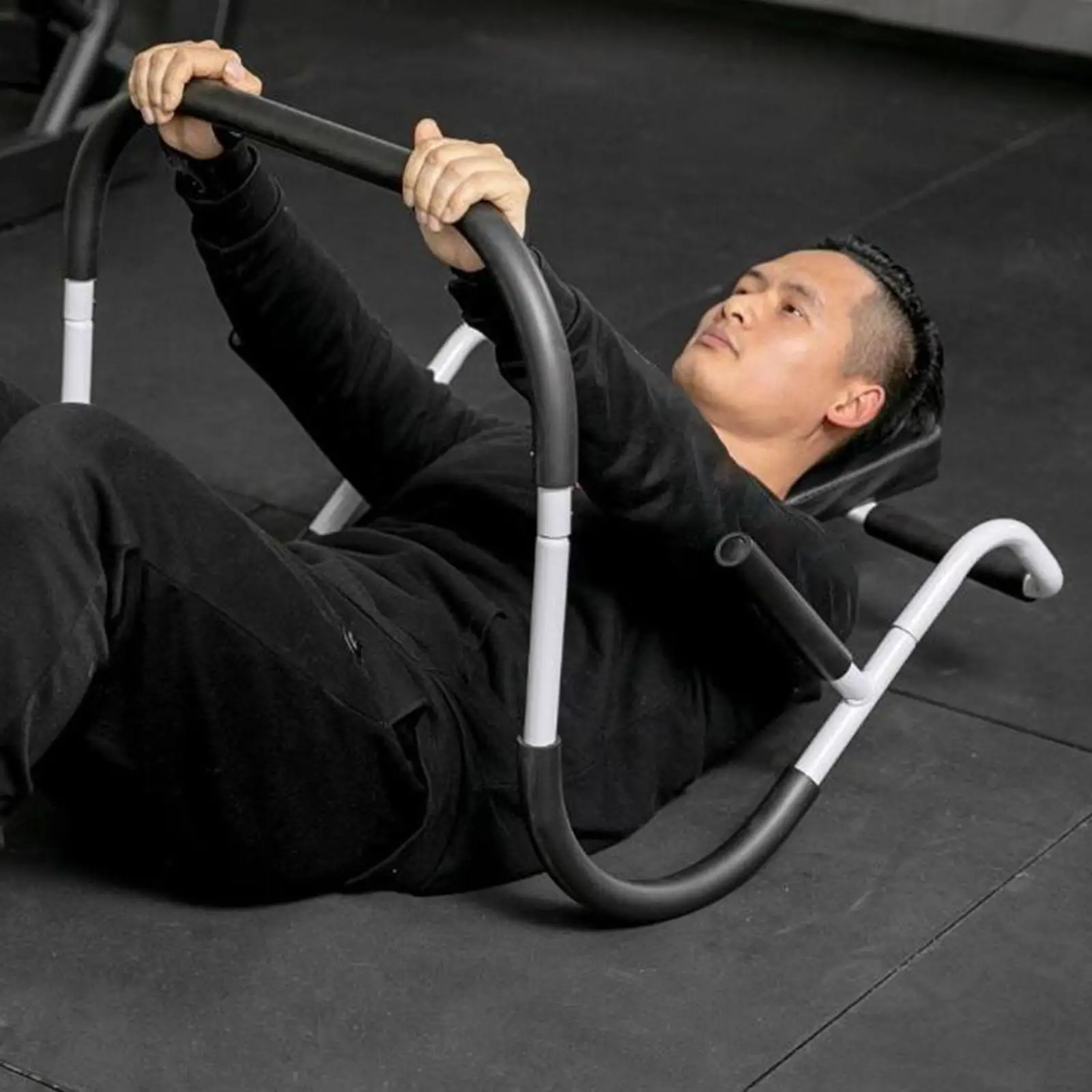 Ab Cruncher Abdominal Machine Multifunctional Exercise Device for Belly Slimming Ab Exercise Equipment Home Gym Core Training