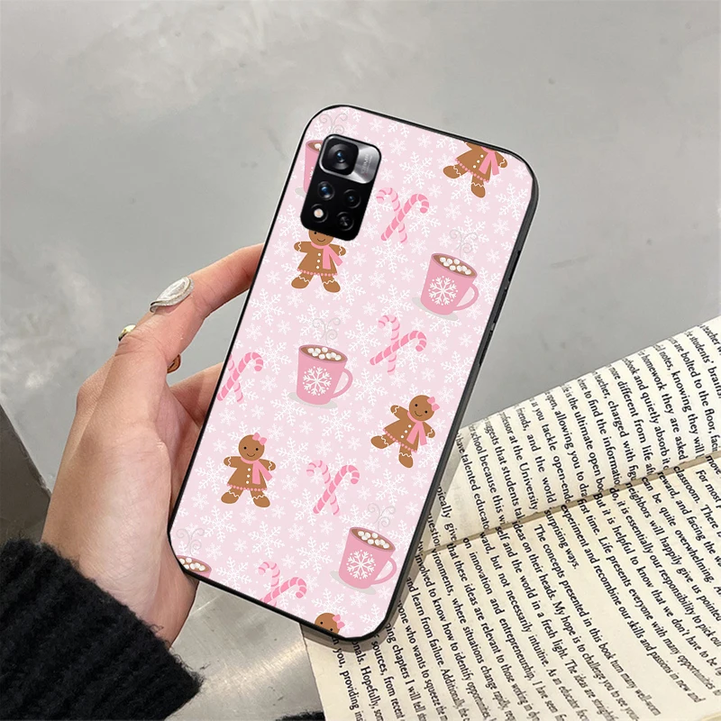 

Cartoon Cute Christmas Aesthetic Funda Phone Case For Xiaomi Redmi note 14 Pro 14 13 12 11 10 Pro 14S 12S 11S Redmi 14C 13C 10