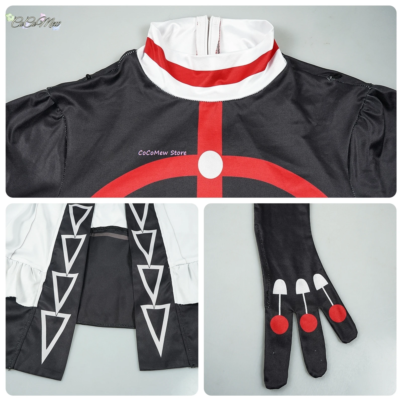 زينلس زون زيرو تأثيري زي مع شعر مستعار للنساء ، الإسكندرية ، كوس زي موحد ، أنيمي هالوين حزب ازياء ، لعبة التنكر