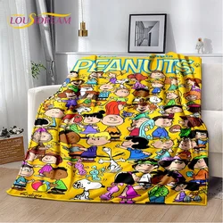 3D Cartoon Snoopy Dog Cute Soft Flannel Blankets,Throw Blanket Comfortable Blanket for Picnic Beds Sofa Home Bedroom Kids Cover