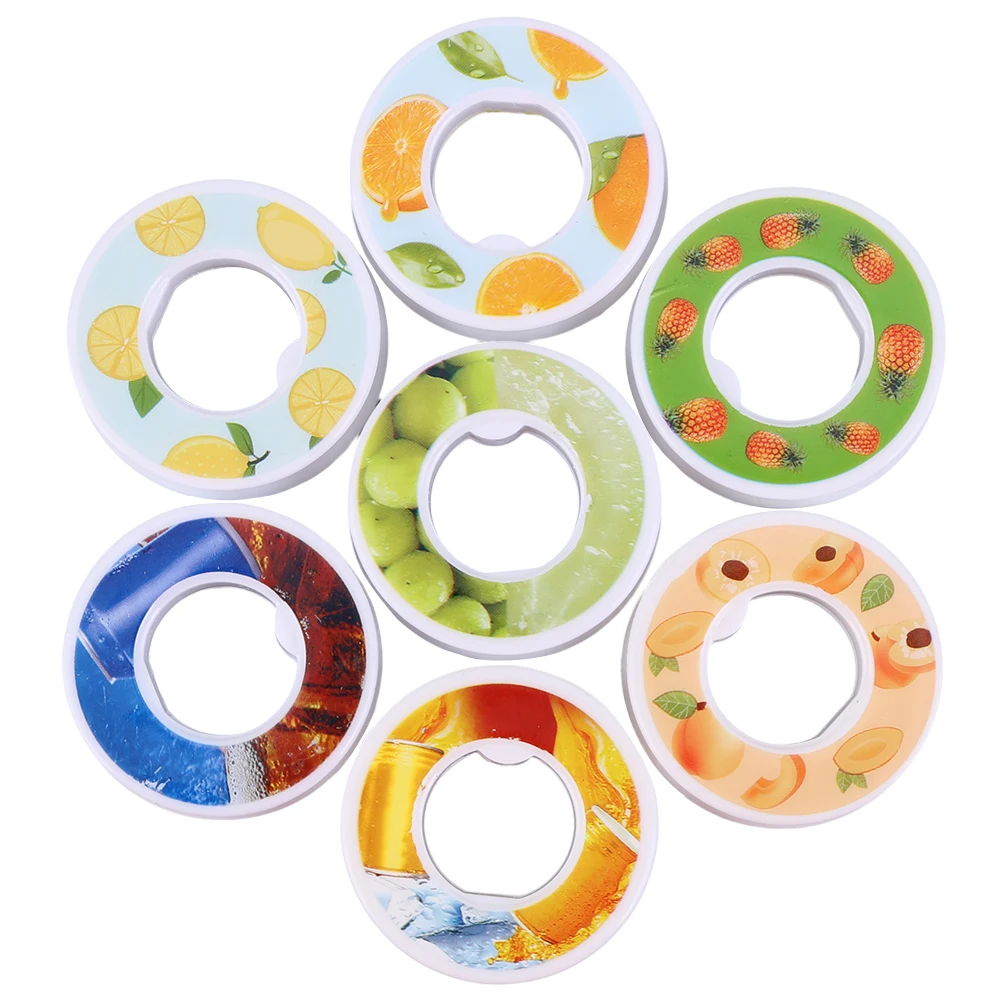 

7pcs Flavour Scent Pods Multi-flavor Water Cup Fragrance Ring Drink More Water Used In Flavoured Drinking Bottle