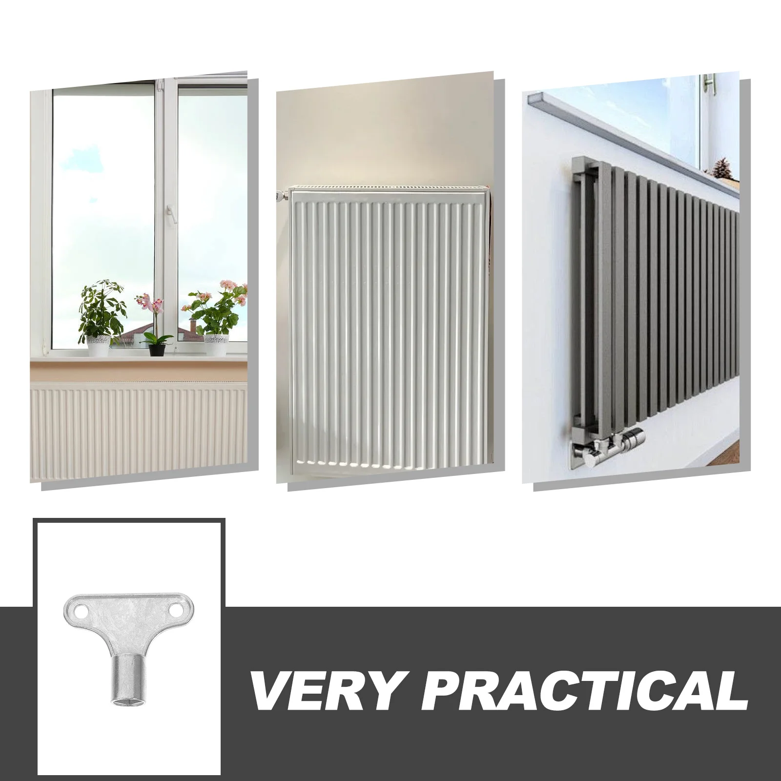 ประแจปล่อยลมหม้อน้ำอเนกประสงค์ 10 ชิ้น สำหรับระบบทำความร้อน เครื่องมือประปา ประแจซ็อกเก็ต เครื่องมือช่าง