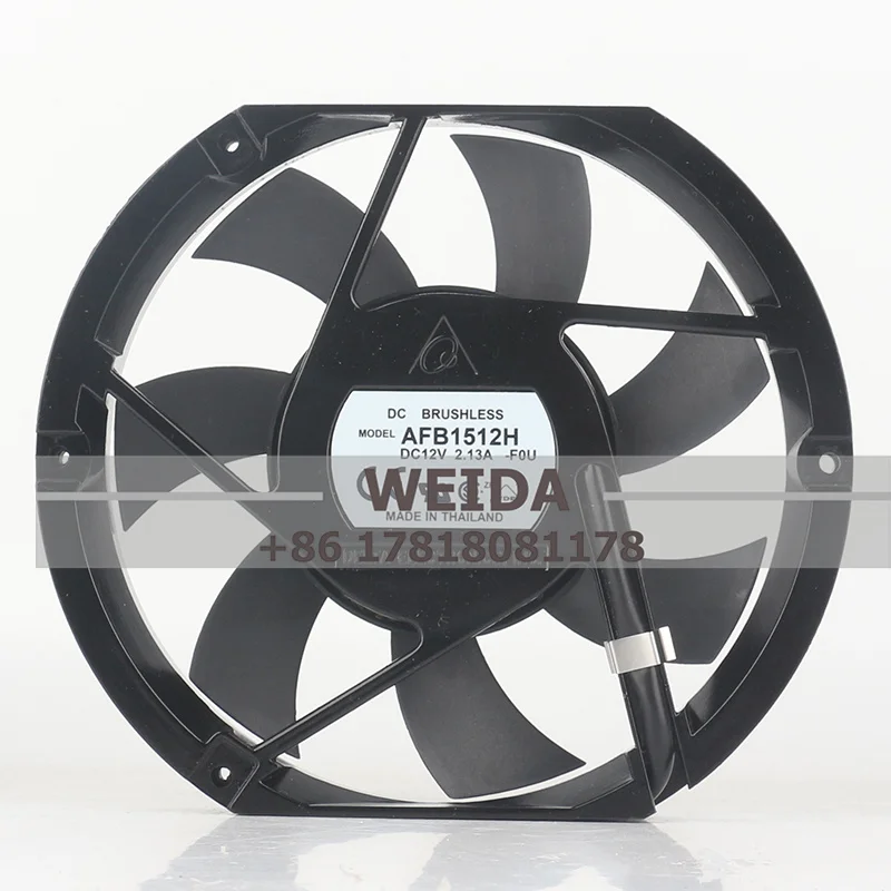 For Delta AFB1512H 17225 17CM 12V 2.13A 172*150*25MM Advantech industrial computer exhaust cooling  fan