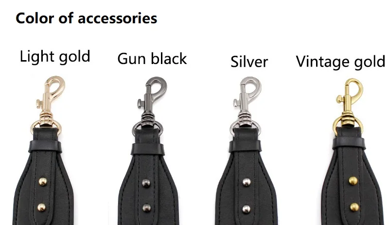 Vintage Rivet Width Shoulder Strap Leather Bag Part Accessories Apply To Saddle Bag Canvas Stripes Belt Shoulder Strap 105cm