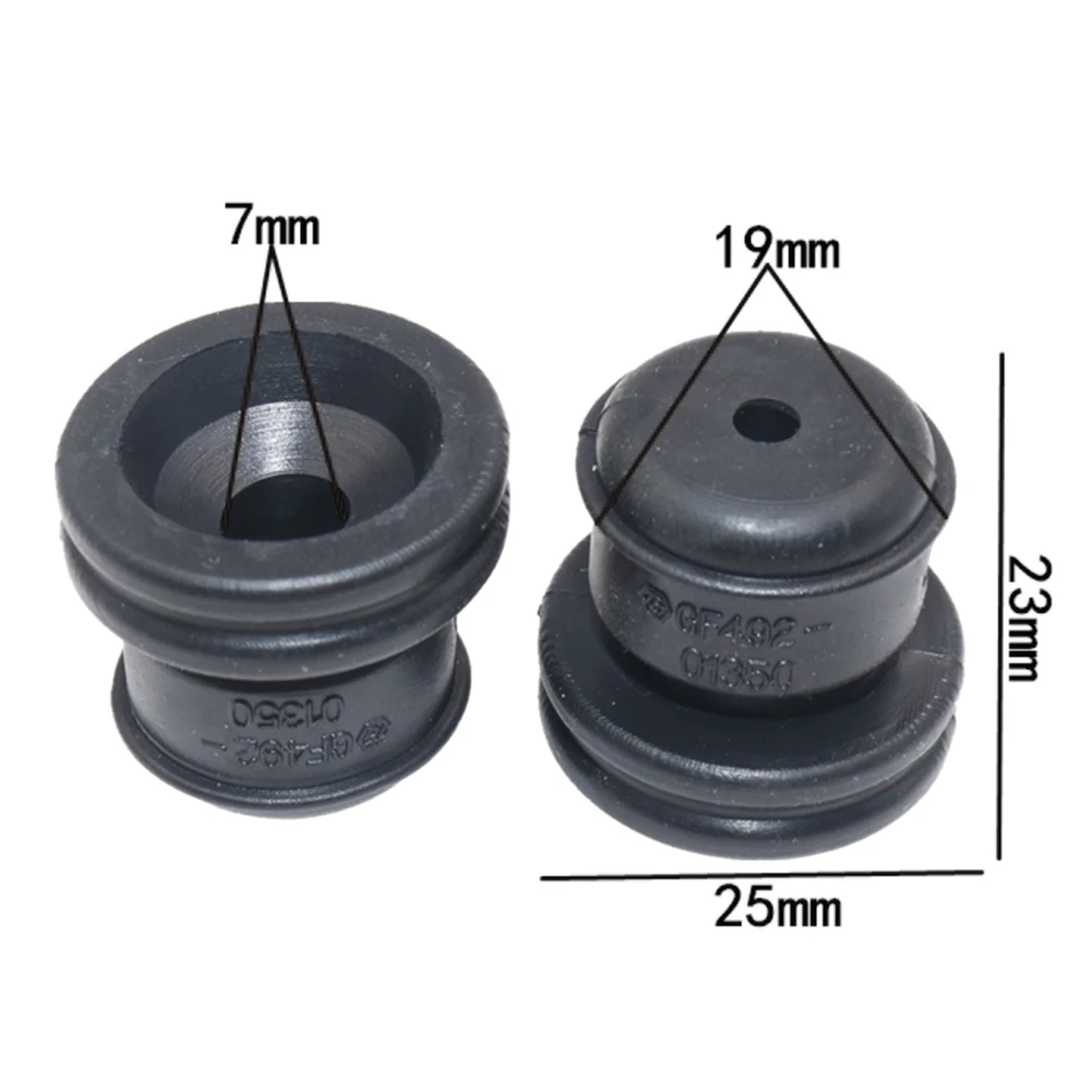 Cubierta de motor de 5 piezas, funda de goma para muelle, antidesgaste, para Toyota, Vios, Corolla, Lebin, Yaris, GF492-01350, GF49201350