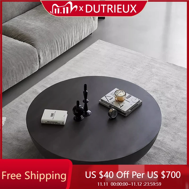 

Round Organizer Coffee Modern Organizer Books Kitchen Nordic Bedroom Side Table Simple Dinner Mesa Auxiliar Patio Furniture