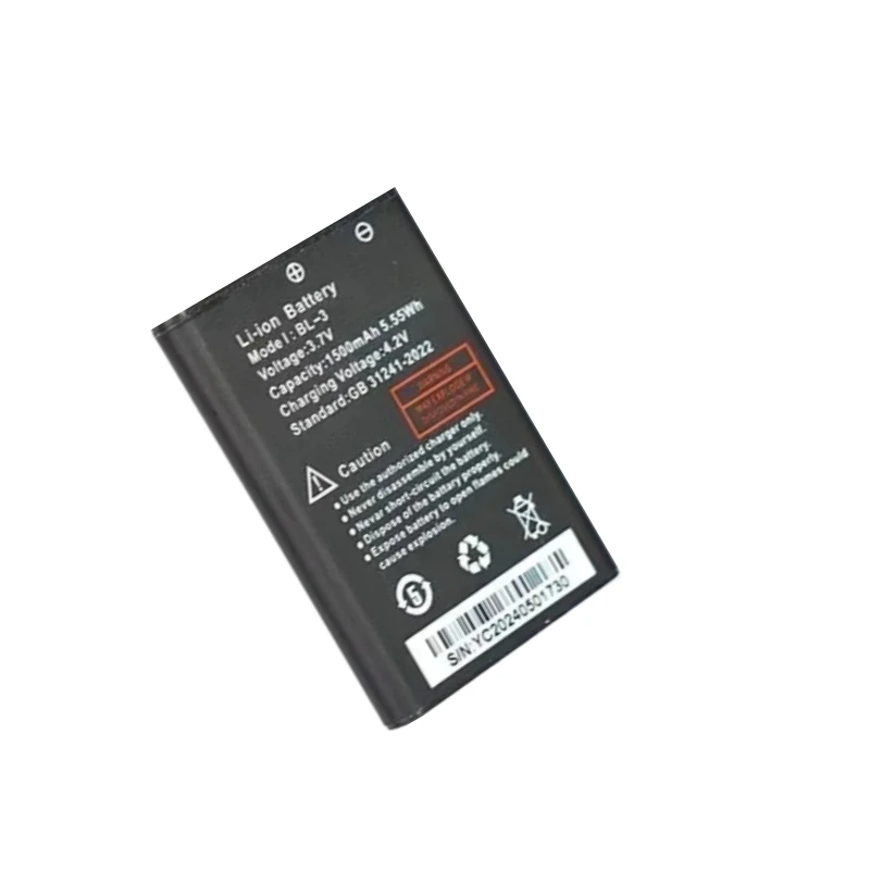 100% новый высококачественный аккумулятор для рации 3,7 В 1500 мАч BL-3 для T6/T7 C50/512/BF-UV3R, аксессуары для двусторонней радиосвязи, радиоаккумулятор