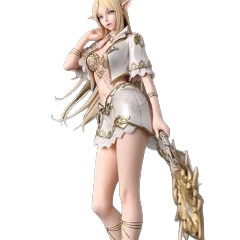 النسب الأبيض قزم أنثى ماج 1/7 مقياس الشكل جميل أنيمي تحصيل بولي كلوريد الفينيل تمثال نموذج هدية للاعبين والجامعات