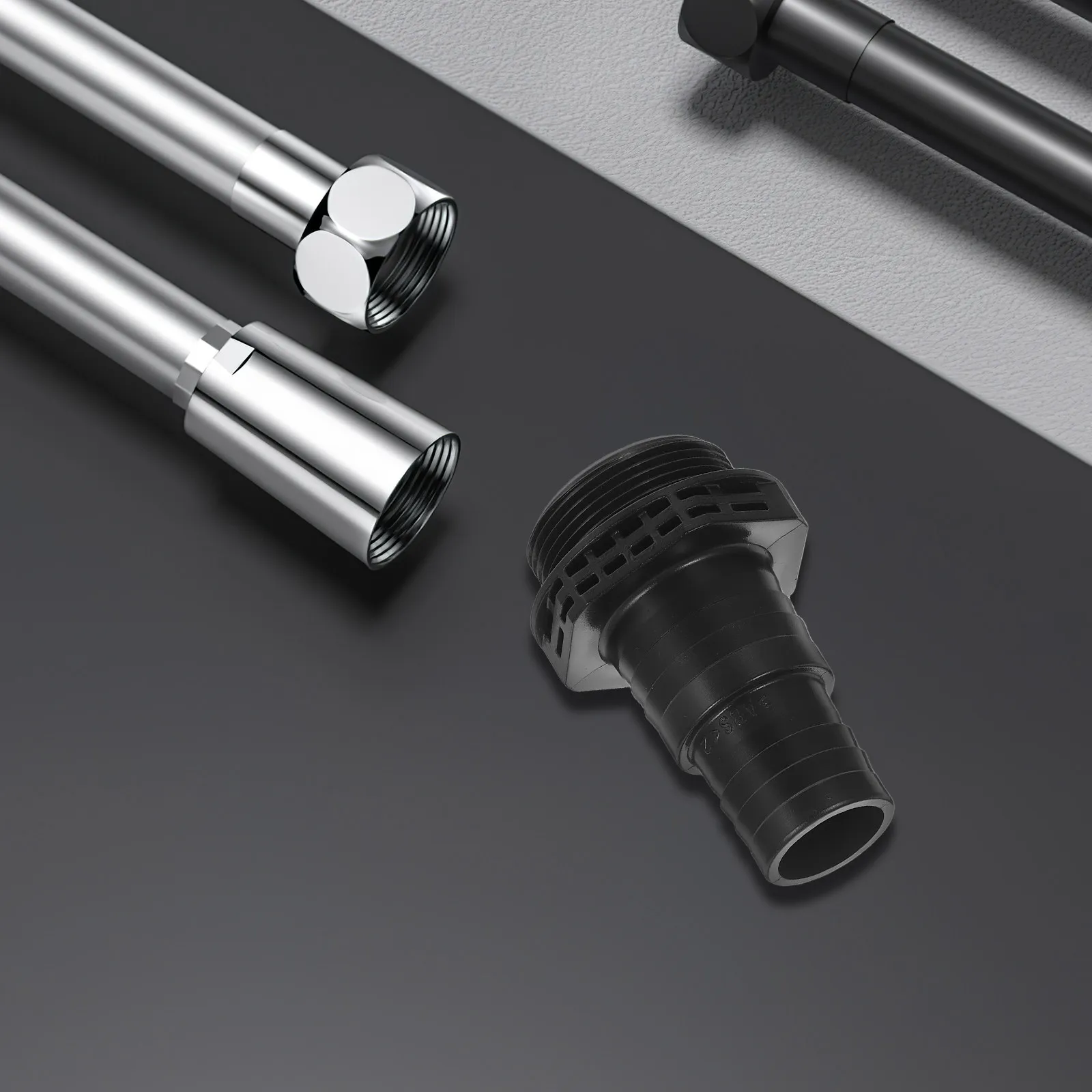 

Pool Pump Adapter 32 38Mm Threaded Plastic Hose Fitting Replacement Part Sand Filter Accessory for Above-Ground Pool Filter