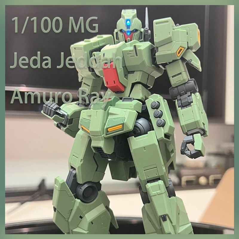 

Plamo Loving Alien 1/100 Mg Jeda Jeddah Amuro Ray Новые наборы моделей в сборе Пластиковый скелет Фигурка Робот Пластиковая модель игрушки