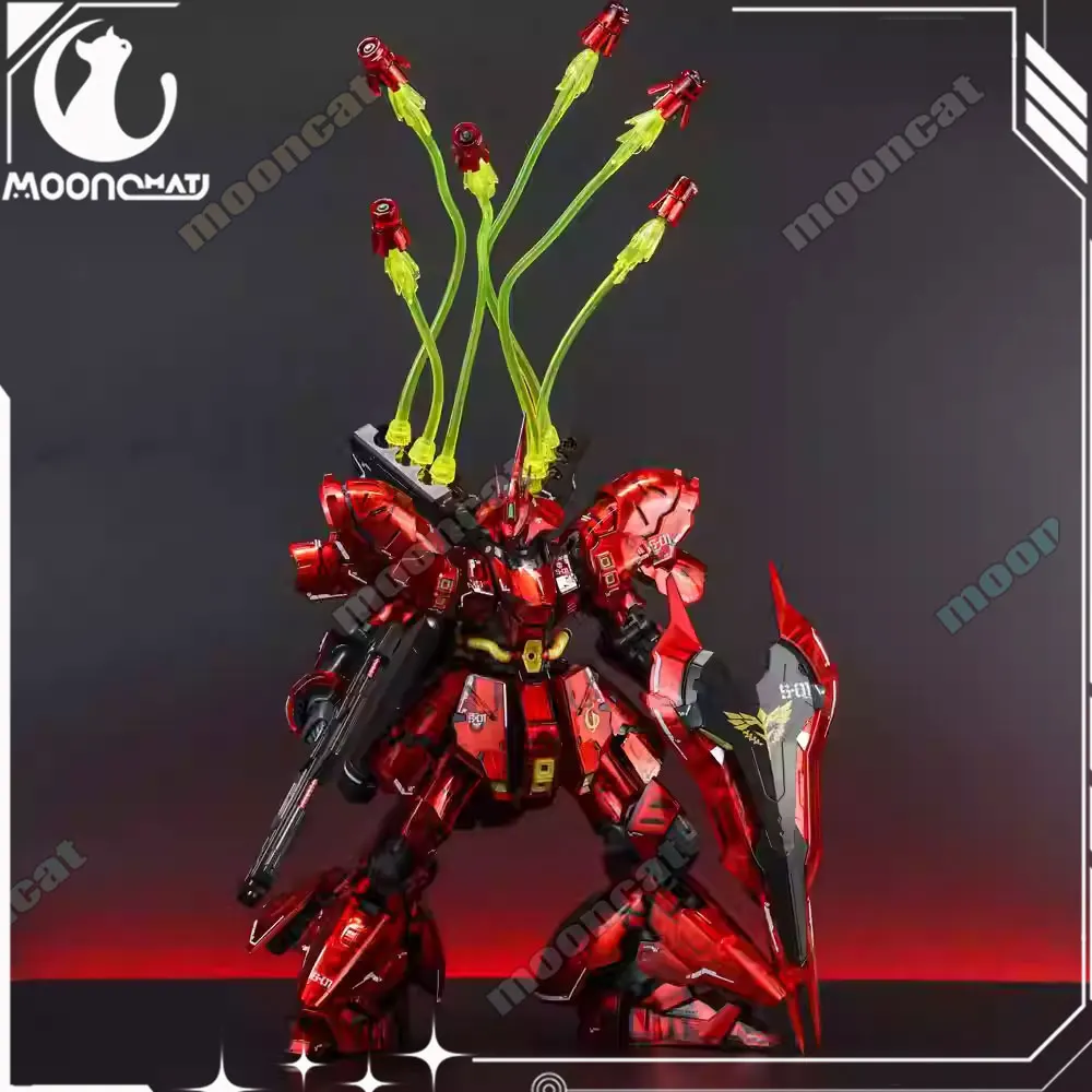 

Star Model Rg1/144 Sazabi Electroplating Transparency Color Plating Assembly Model Kit Action Figure Desktop Decoration Toy Gift