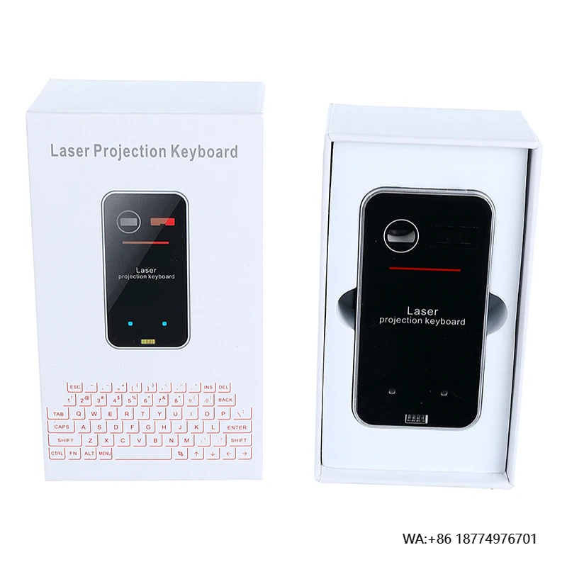 Dropshipping Laser Projection Keyboard With Mouse Gesture Magic Virtual Keyboard Wireless BT for IOS Android Phone/Pc/Tablet