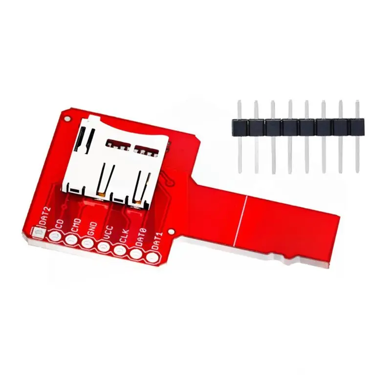 A53M-5Pcs Micro Sniffe SD/T Card Storage Expansion Module For Arduino SPI Adapter Board Module Easy To Integrate