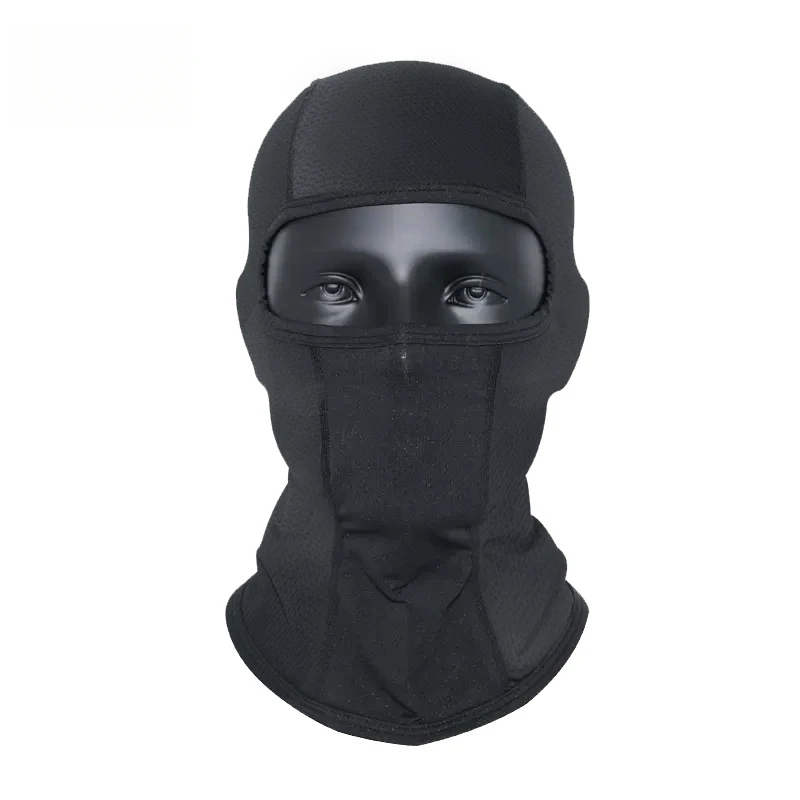 قناع حماية من الشمس لركوب الدراجات النارية، بطانة خوذة الدراجة النارية للجنسين من الحرير الجليدي للرقبة للربيع والصيف، قناع خوذة للحماية من الأشعة فوق البنفسجية #1