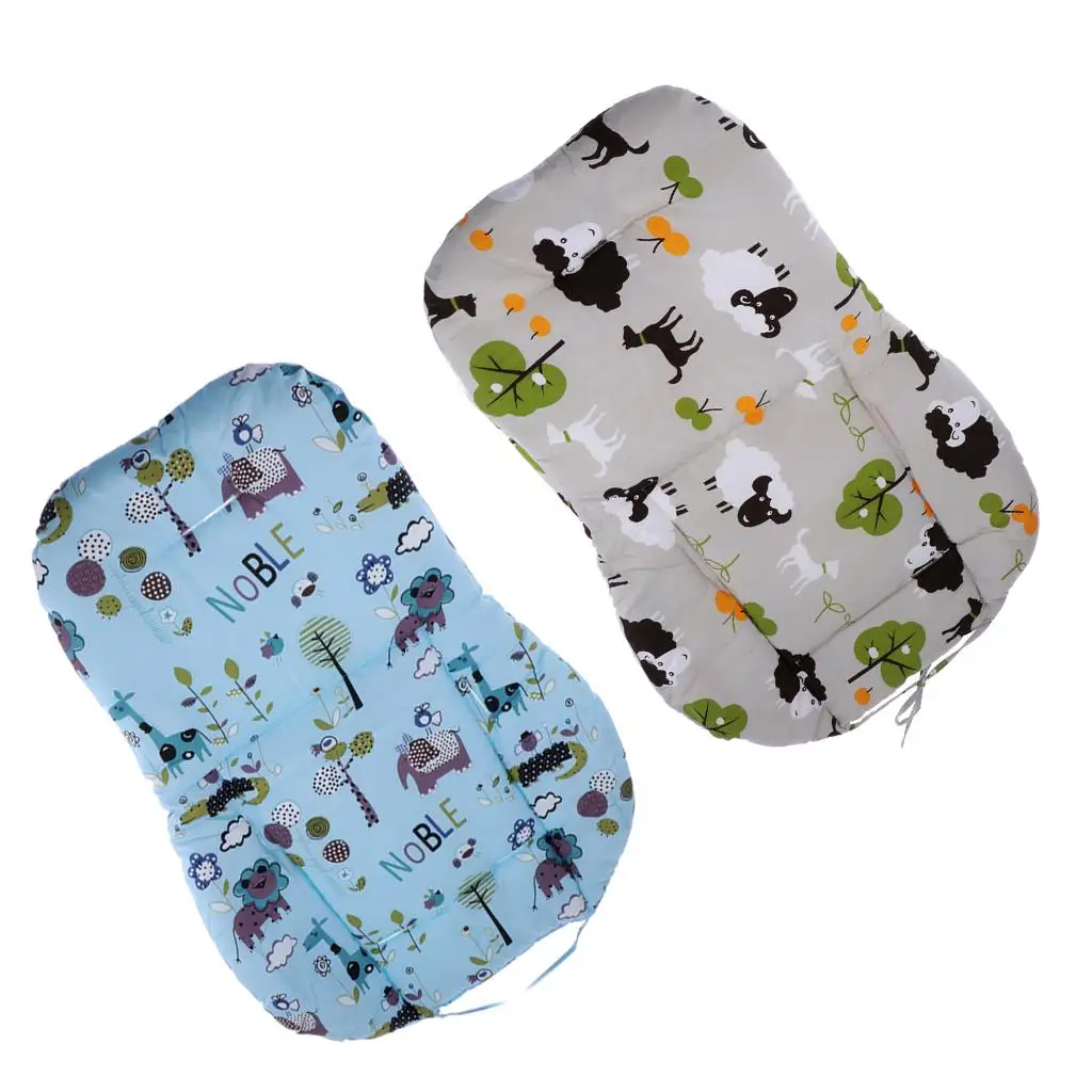 Stroller Seat Cushion Soft Thick Cotton Pram Liner Pad Protector for Baby Stroller and Chair