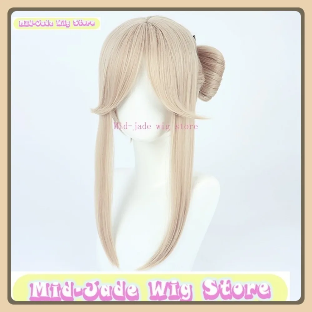 ミッドジェイドウィッグストア原神インパクト寧光ピザハットコラボコスプレウィッグアニメゲームロールプレイングハロウィンコスチューム小道具