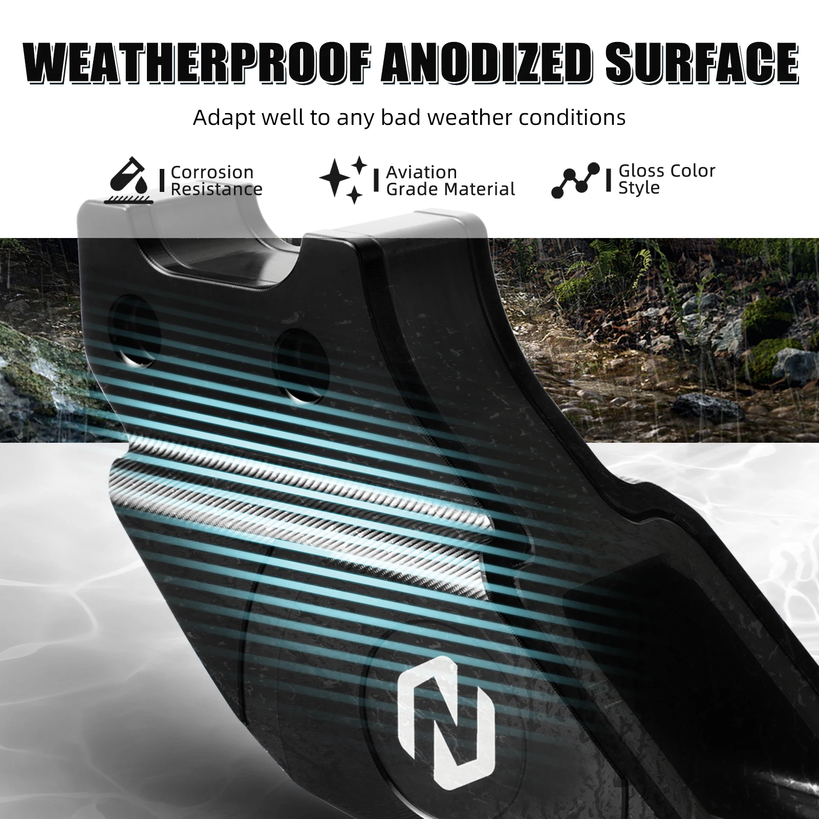 (미국 재고) 야마하 블래스터 200 워리어 350 랩터 350 체인 서포트 가이드 슬라이더 YFS200 1988-2006 38W-22199-00-00