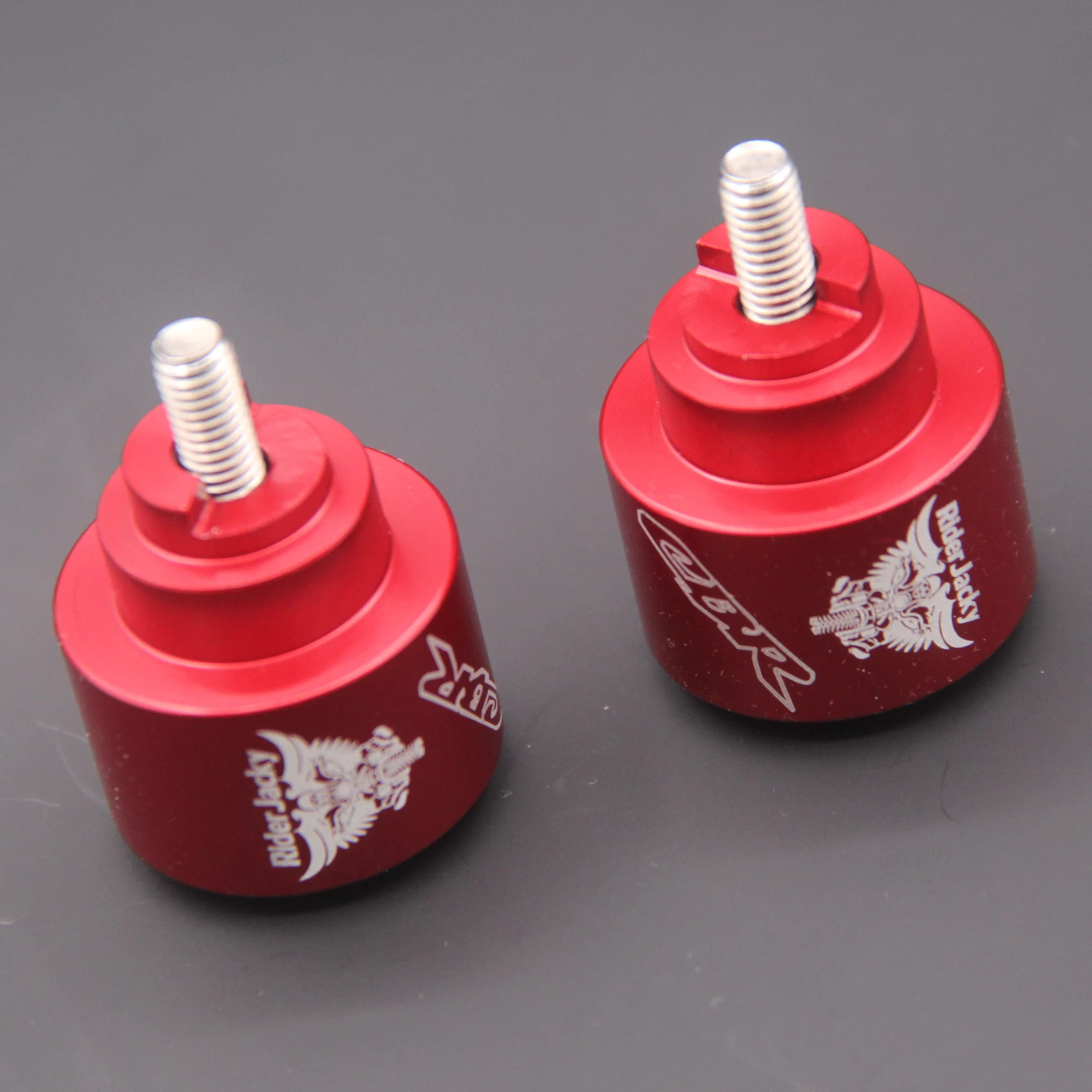 

RiderJacky® Motorcycle Handle Bar Grips Ends Handlebar Cap Plug Slider For Honda CBR300 CBR 300 2013-2015, CBR 929RR 2000-2001