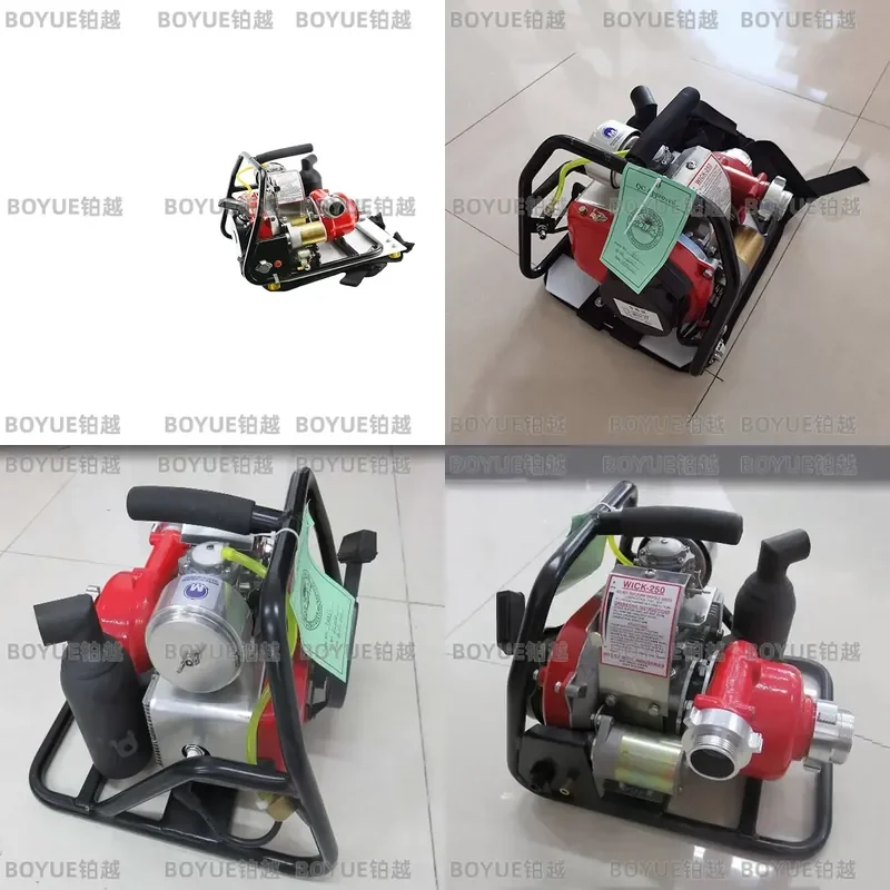 Electric Start 2 Stroke High Lift Water Pump Industrial Drainage Municipal Flood Control Single Stage Three Stage Relay