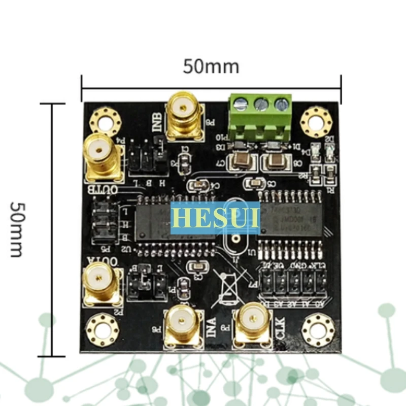 Filter module MAX262 programmed high pass low pass band pass