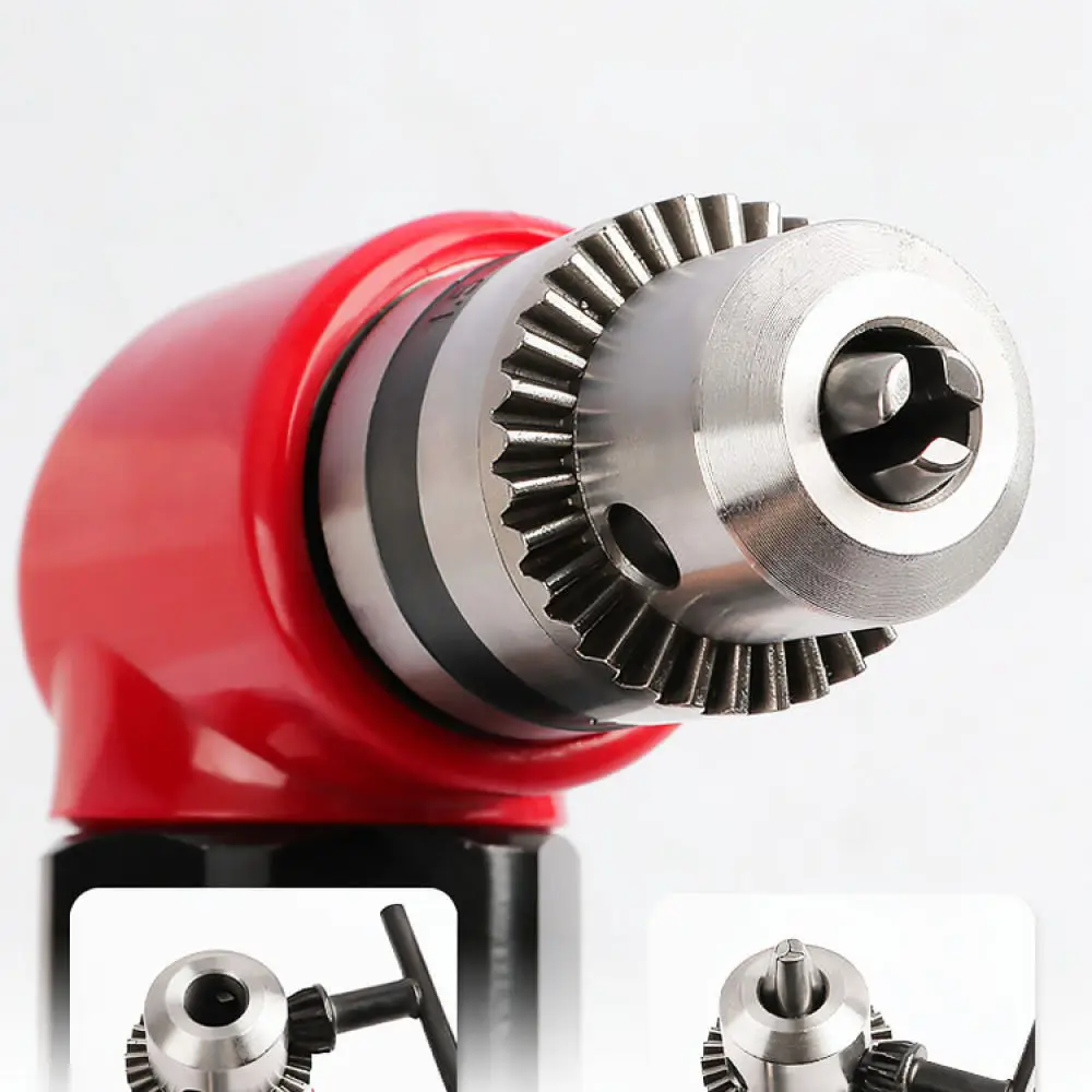 3 8 Inch Air Powered Drill Right Angle Pneumatic Device For Musentang Alloy Construction Furniture Assembly Drilling Tool