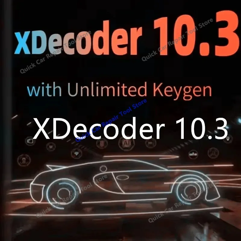 2026 hot selling newest  XDecoder 10.3 DTC OFF Tool - Error Code Delete Software for Cars & Trucks - Works on Windows Laptop