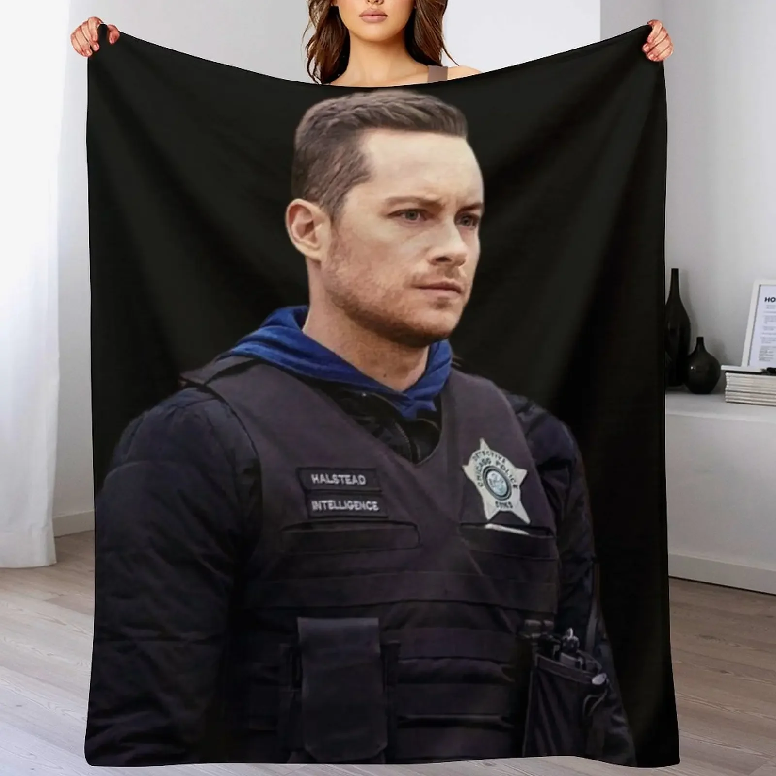 detective jay halstead Throw Blanket Thin Multi-Purpose Blankets