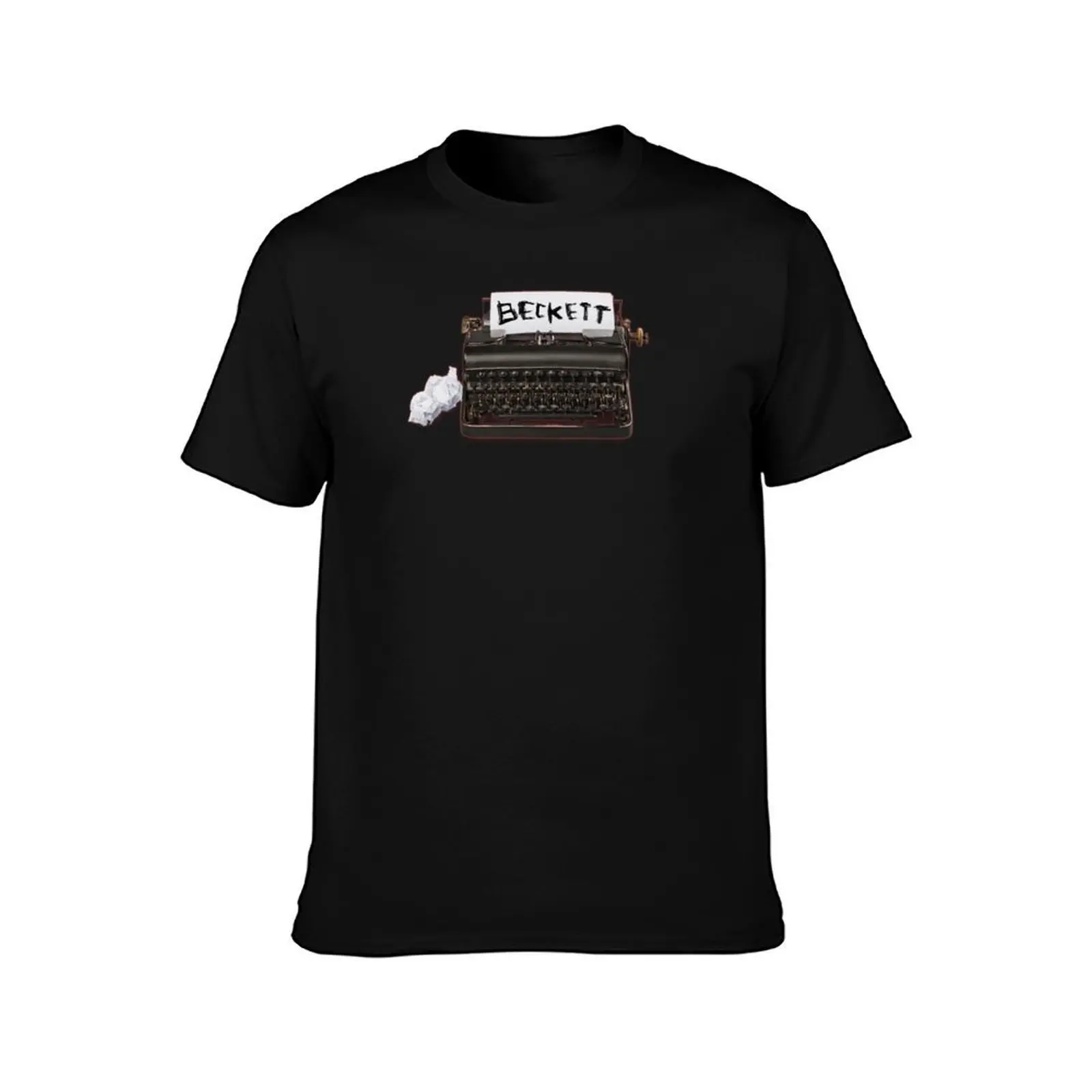 Kopie von Typewriter Bukowski, Gift for Writer T-Shirt, Summer Casual Cotton Tee, Oversized Streetwear Tops, Unisex Men Women