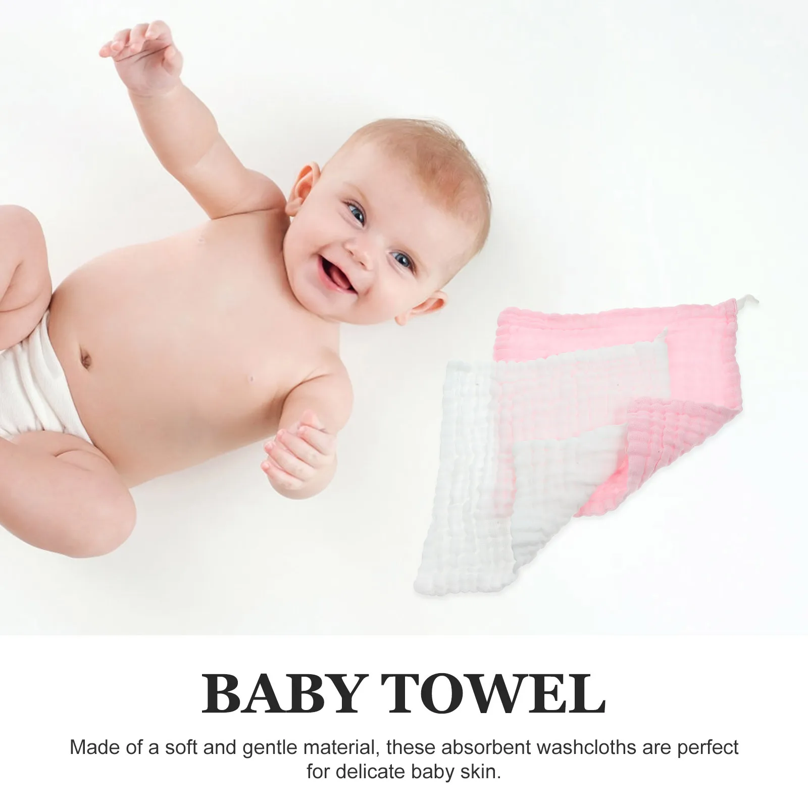 

2Pcs Burp Cloth Soft Absorbent Cotton Baby Burping Cloth Baby Cotton Washcloths Burp Cloths Burping Cloths Absorbent Washcloth
