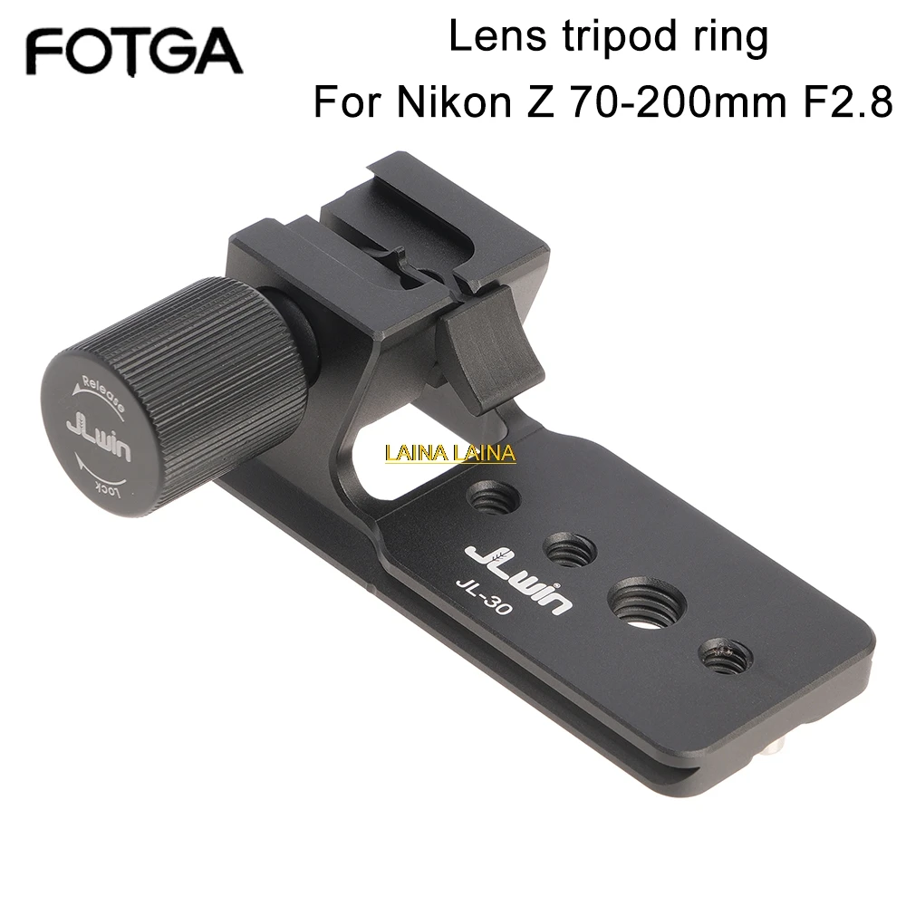 

Кольцо-адаптер FOTGA для штатива для объектива Nikon Z 70-200mm F2.8, быстросъемное крепление для штатива