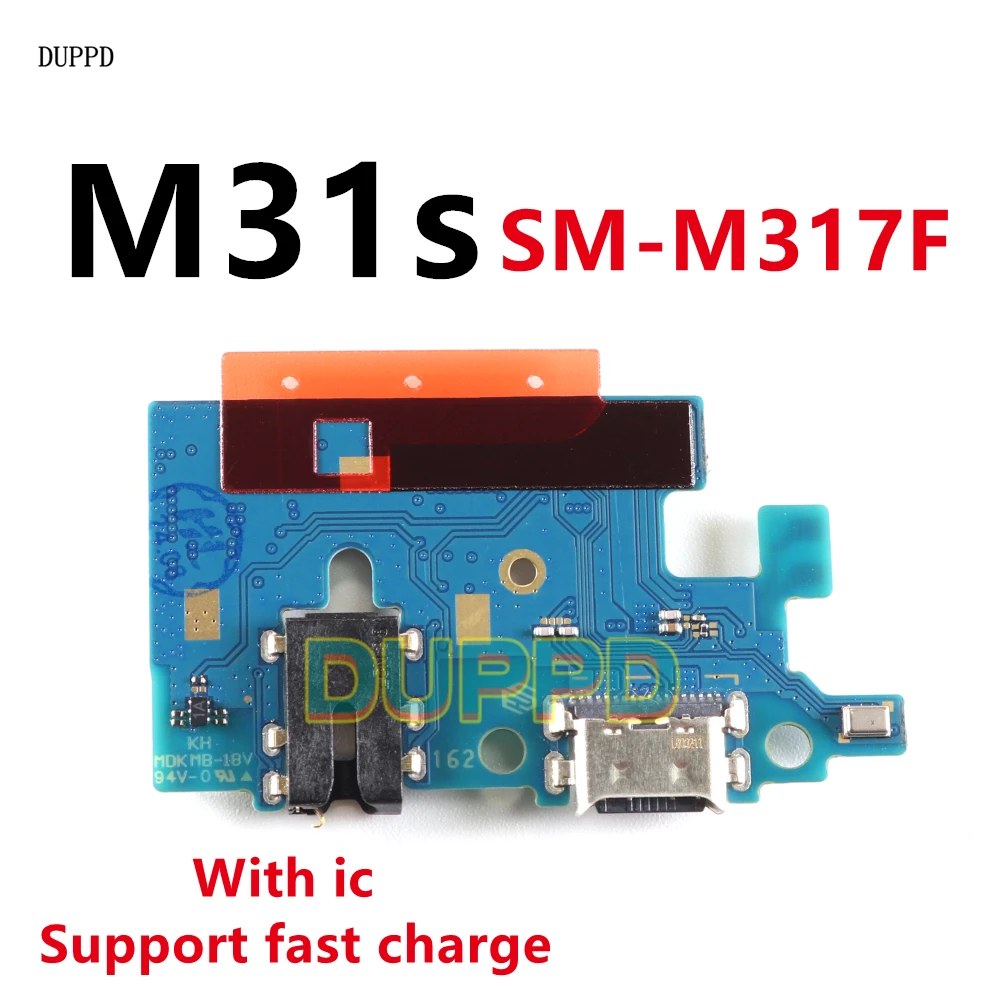

USB Charging Board Main Board Motherboard Flex CableFor Samsung M31s M317 M317F Charger Port Dock Connector Replacement Parts